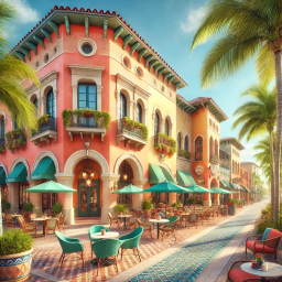 Shopping District in Cape Coral, Florida Shopping District in Cape Coral, Florida